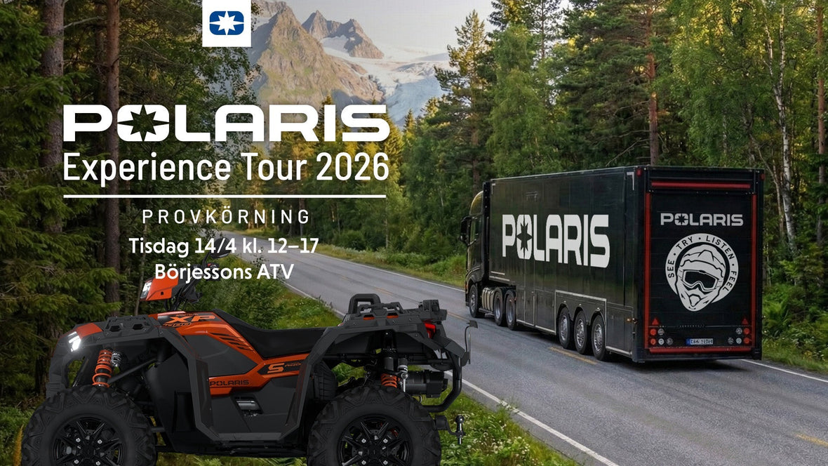 14/4: Polaris Experience Tour hos Börjessons ATV