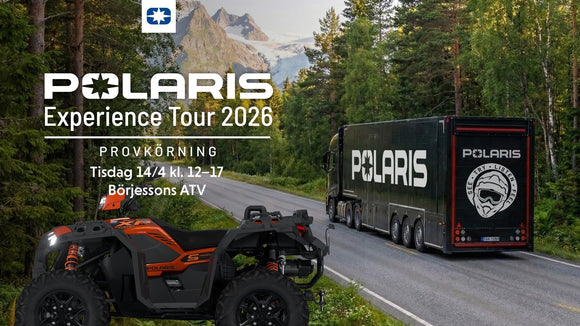 14/4: Polaris Experience Tour hos Börjessons ATV