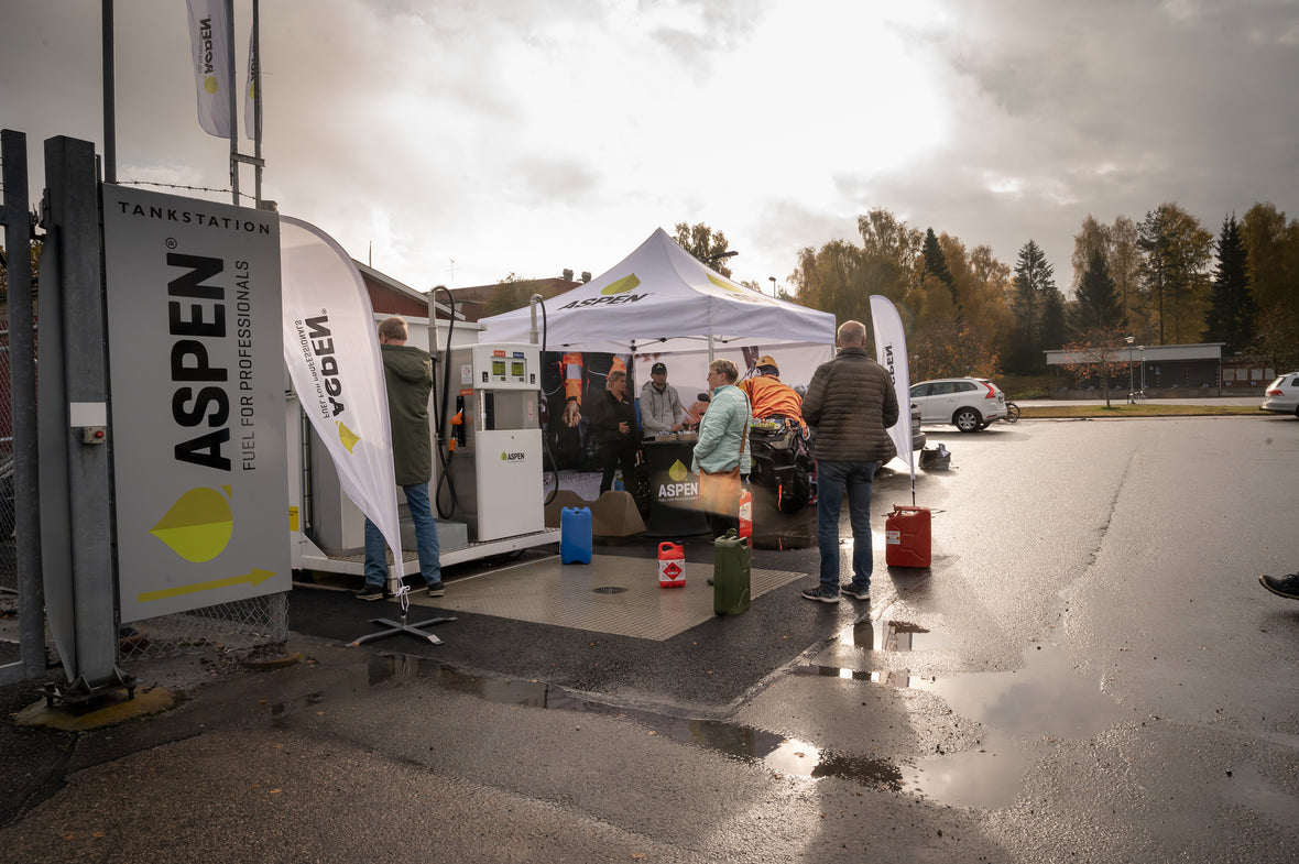 Aspen Tankstation - Tanka när det passar dig!