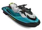 Teal Blue and Manta Green